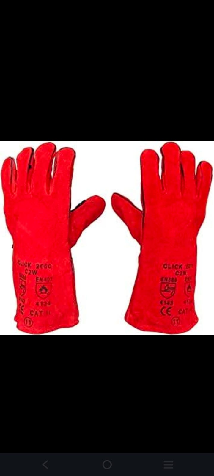 Leather gloves